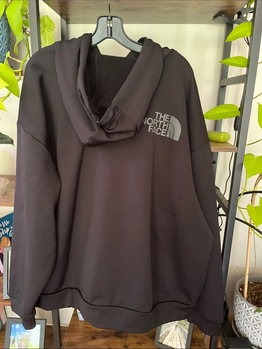 The North Face Men's Black Hoodie with Logo